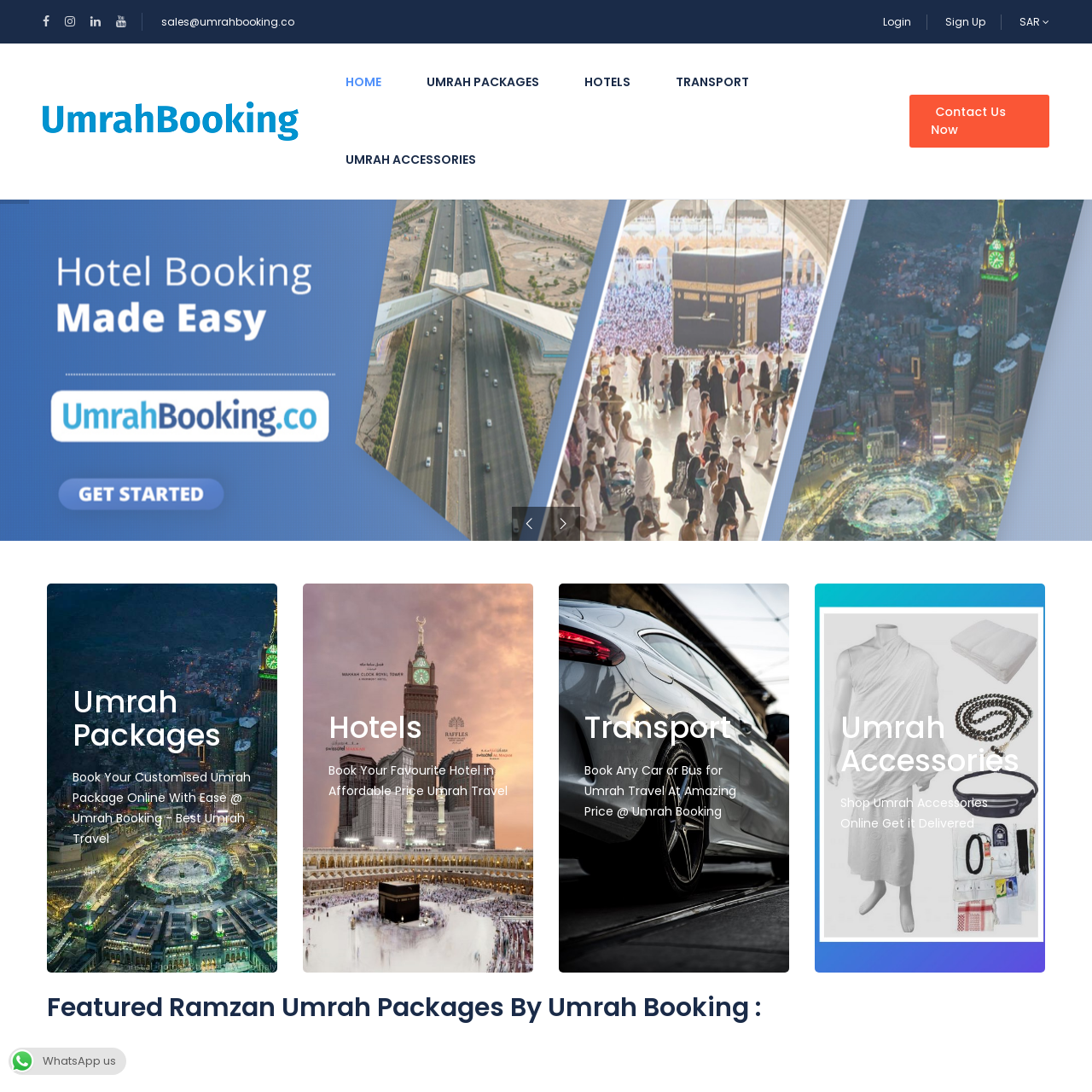 Umrah Booking