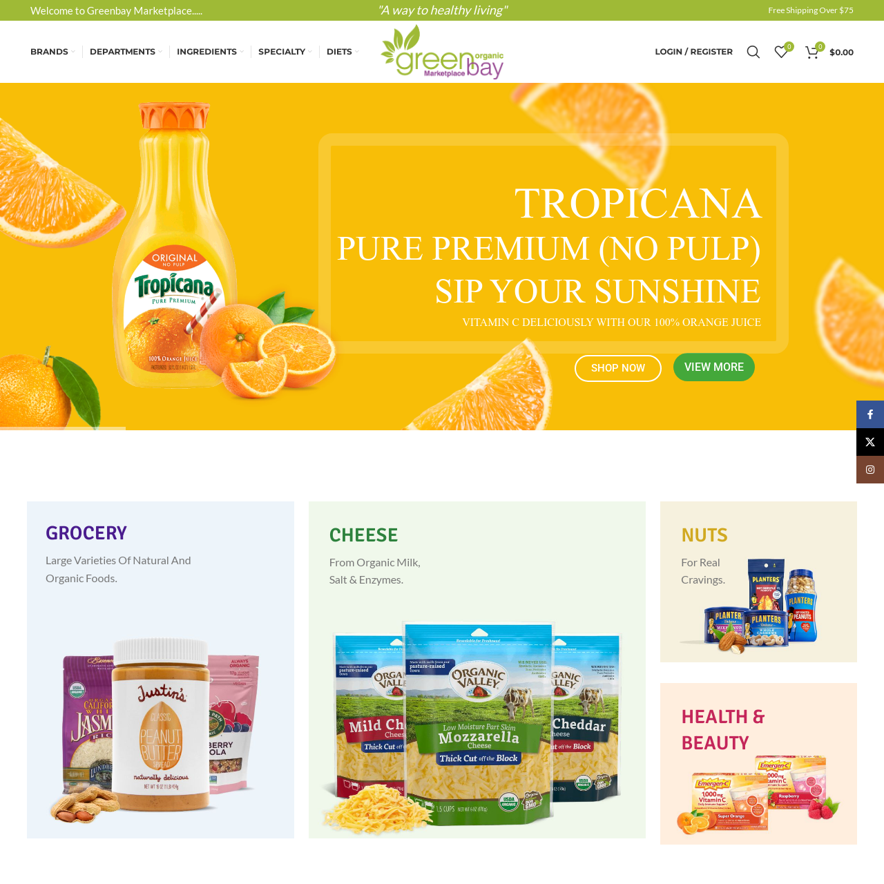 greenbay organic food